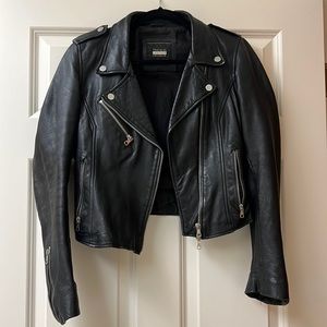 Zara Trafaluc Leather Jacket